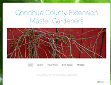 Tablet Screenshot of goodhuemastergardeners.org